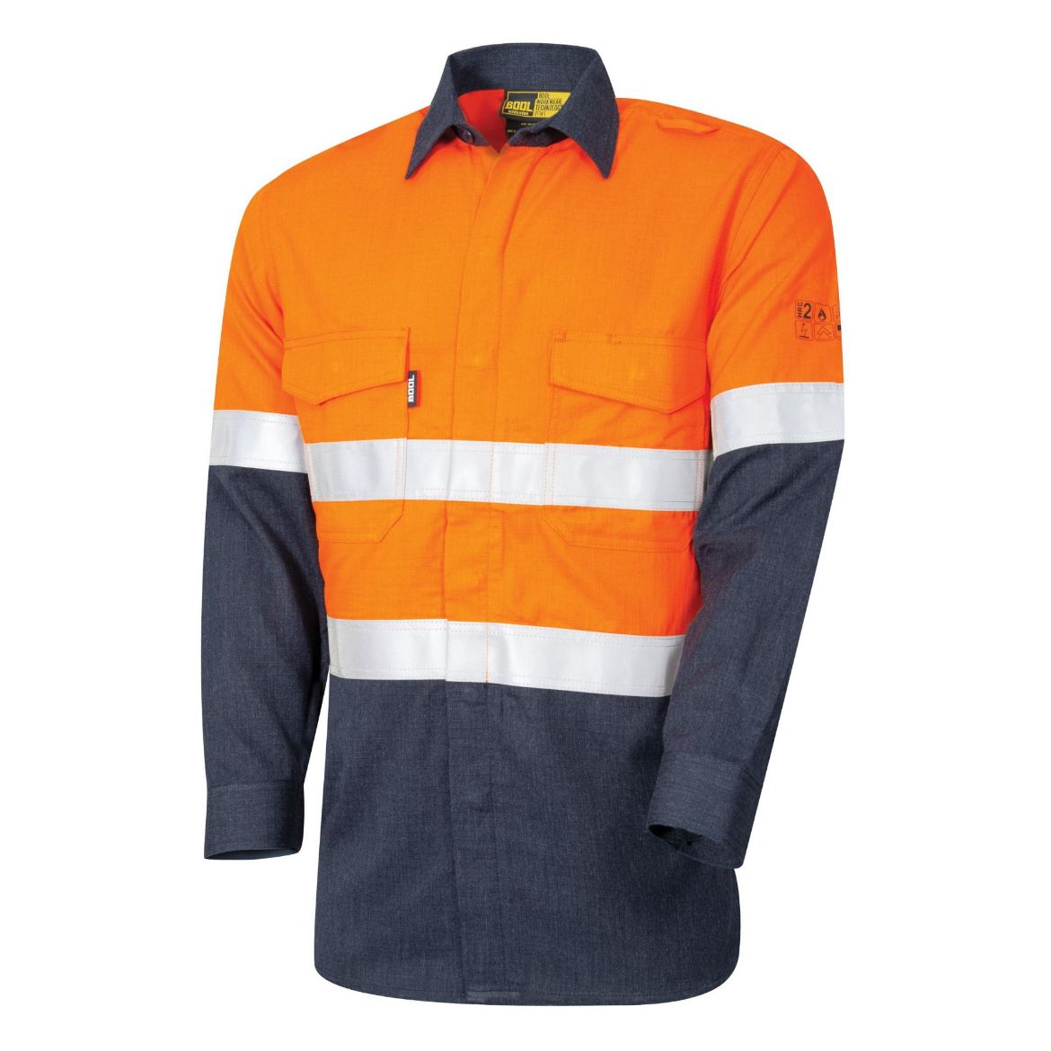 Picture of BOOL Lightweight PPE2 Two Tone FR Shirt with Loxy Reflective Tape
